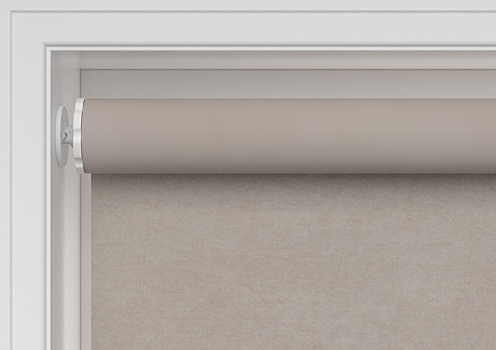 Flori Faux Suede (Blackout), Vapour - Twist&Fit Roller Blind - Image 9